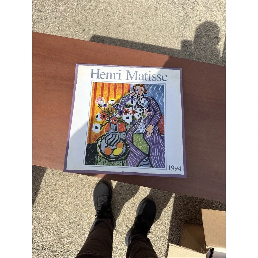 Henri‎ Matisse 1994 Wall Calendar Vintage Cedco Art Calendar